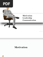 Motivation, Communication Leadership