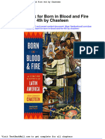 Full Download Test Bank For Born in Blood and Fire 4th by Chasteen PDF Full Chapter