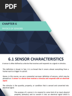 Chapter 6. Physics of Sensors