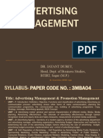 Advertise Management Notes
