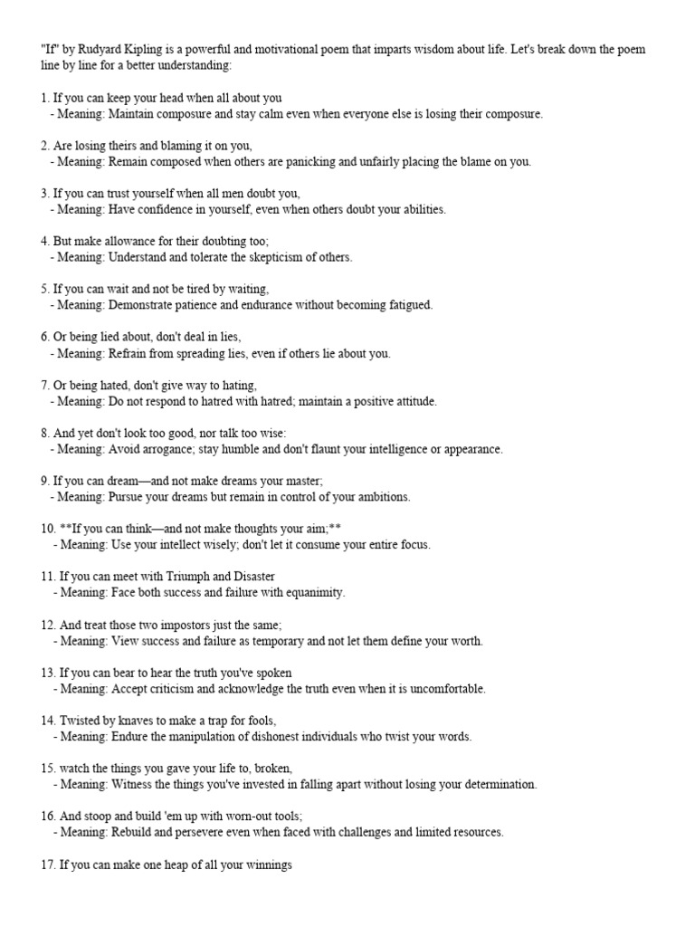 IF LINEBYLINE ANALYSIS PDF