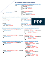 Transformări Echivalente Între Structurile Repetitive