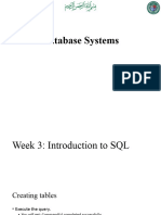 SQL Lecture 1