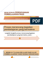 Aksi Nyata Perencanaan Pembelajaran Paud