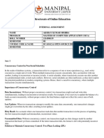 DCA8142 OpenSourceDBsystems Internal Assignment