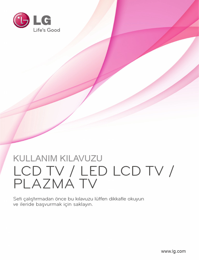 LCD TV / Led LCD TV / Plazma TV: Kullanim Kilavuzu | PDF