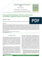 Exchange Rate Fluctuations, Oil Prices and Economic Performance - Empirical Evidence From Nigeria (#350905) - 361408