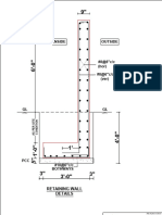 Retaining Wall Details
