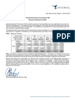 Interoil Reserves Statement 2022