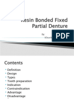 Resin Bonded FPD