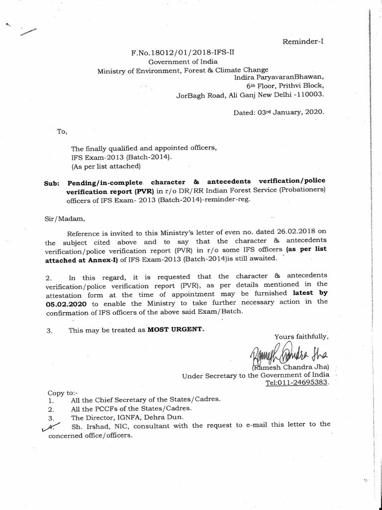 PVR Pending IFSE2013 - 03012020 | PDF