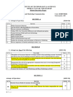 Model Qus. Paper 2023-25