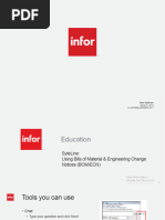 Syteline UsingBOMs&EngChgNotices Slides