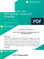 Magna Carta For Philippine Internet Freedom