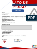 Relato de Perigo318