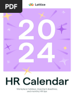 UK 2024 HR Calendar