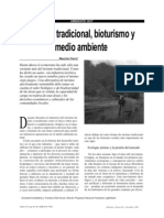 Turismo Tradicional Bioturismo y Medio Ambiente (Lectura Dos)