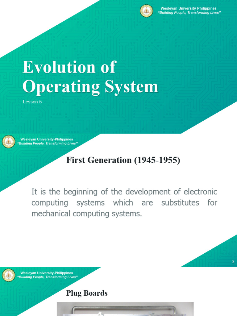 Evolution of Operating System | PDF | Social Science