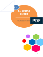 Business Letter Note