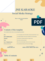 Online Karaoke Social Media Strategy