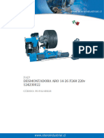 Ficha Tecnica Desmontadora