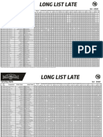 Longlistlate 4