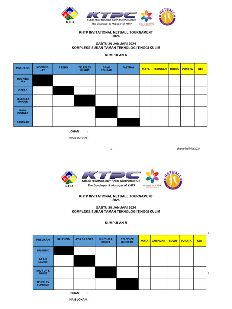 Jadual Liga Kita 2024 PDF