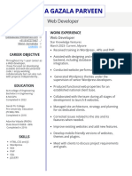 Software Developer Resume Example PDF