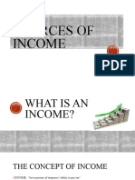 4 Sources of Income