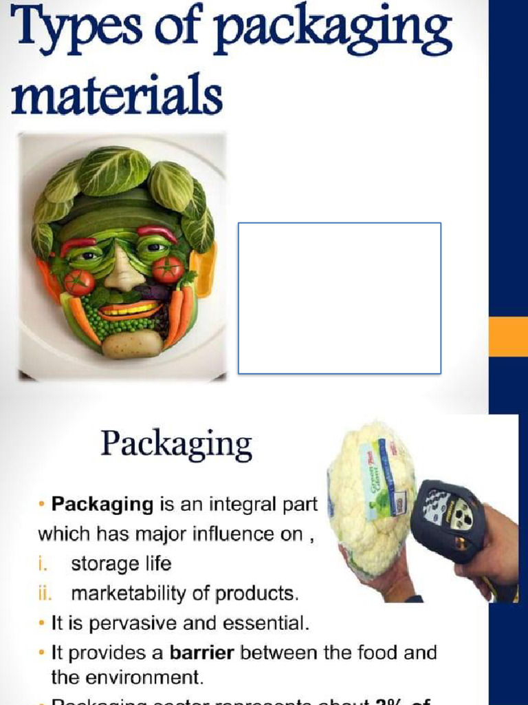 Lecture 1 Identification of Food Packaging Materials PDF
