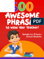500 Awesome Phrases To Wow Your Teacher V1.1