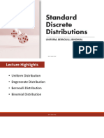 Standard Discrete Distribution