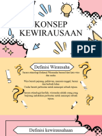 Konsep Kewirausaan