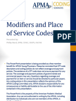 YPCoding Modifiers POS Coding