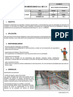 Inspección de Armados Previo A Izaje