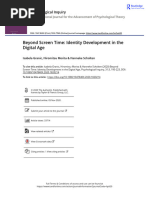 Beyond Screen Time Identity Development in The Digital Age