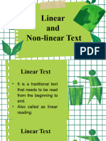 Linear and Non Linear Text