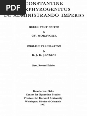 Constantine VII de Administrando Imperio | PDF | History