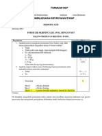 Contoh Asuhan Gizi Kasus Kanker Dietetik PTM