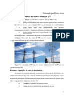 Caracterização Genérica Das Linhas Aéreas de MT