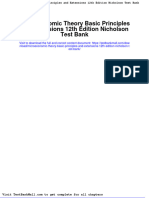 Full Download Microeconomic Theory Basic Principles and Extensions 12th Edition Nicholson Test Bank PDF Full Chapter