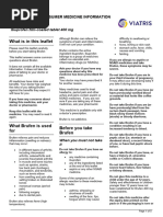 Mybulen Forte Dosage and Usage Guide | PDF | Analgesic | Drug Overdose