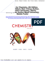 Full Download Test Bank For Chemistry 6th Edition Thomas R Gilbert Rein V Kirss Author Northeastern University Stacey Lowery Bretz Author Miami University Natalie Foster PDF Full Chapter