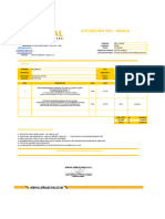 Cotizacion Delineadores de PVC y Postes de Concreto - Carlos de La Cruz - Insugrafic