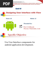 Designing User Interface With View