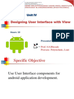 Designing User Interface With View