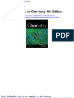 Full Download Test Bank For Chemistry 9th Edition PDF Full Chapter