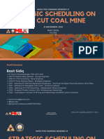 Strategic Scheduling On Open Cut Coal Mine Basit Sidiq