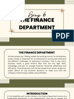 G6 - Finance Department
