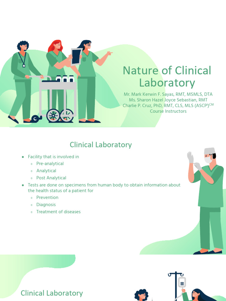 Overview of Clinical Laboratory Functions | PDF | Pathology | Cytopathology